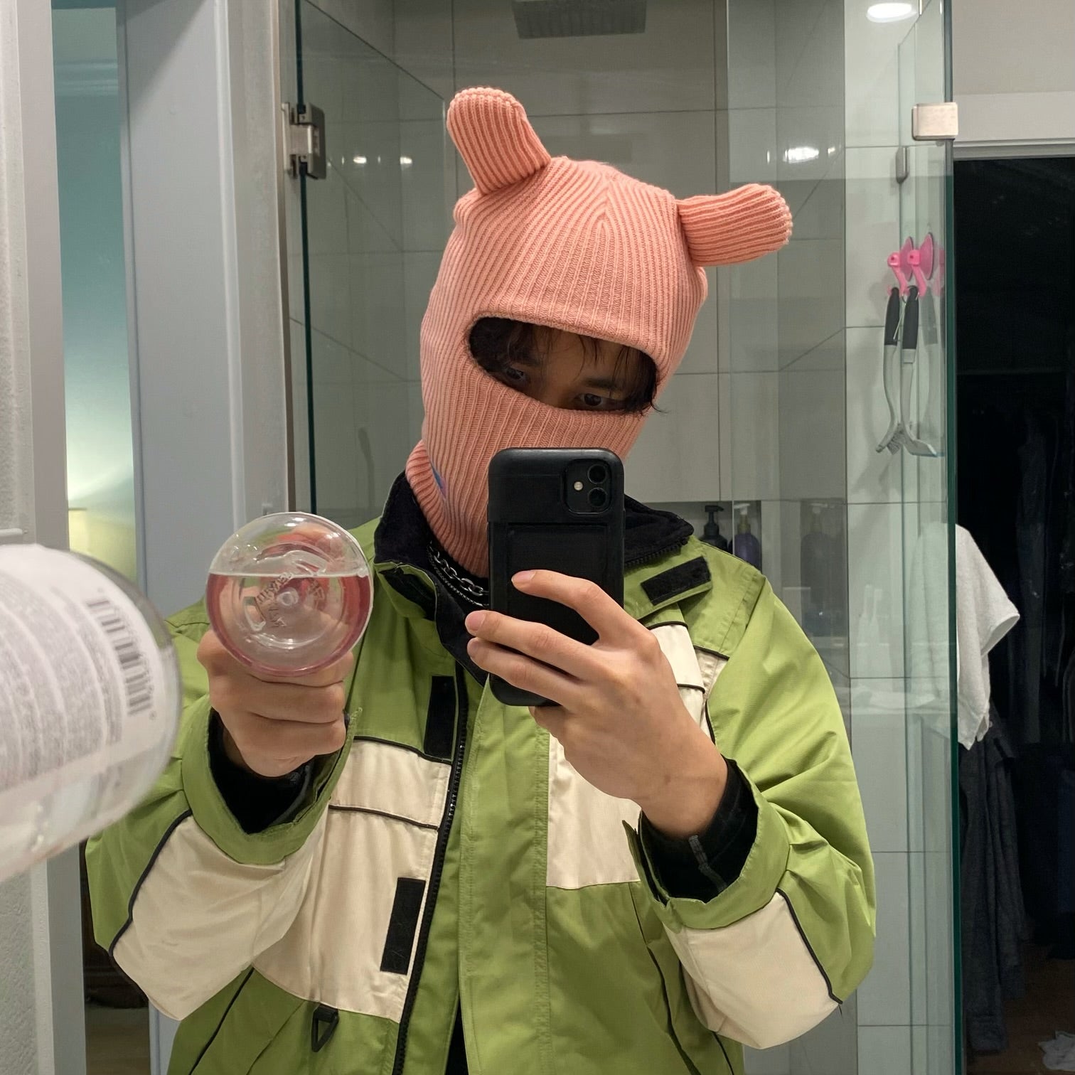 LIMITED *Peach Pink* Marshmon Beanie Mask V1