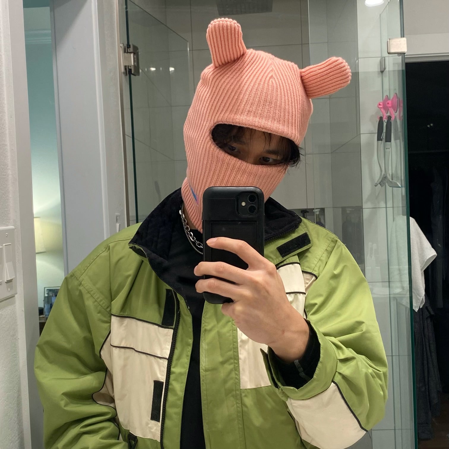 LIMITED *Peach Pink* Marshmon Beanie Mask V1