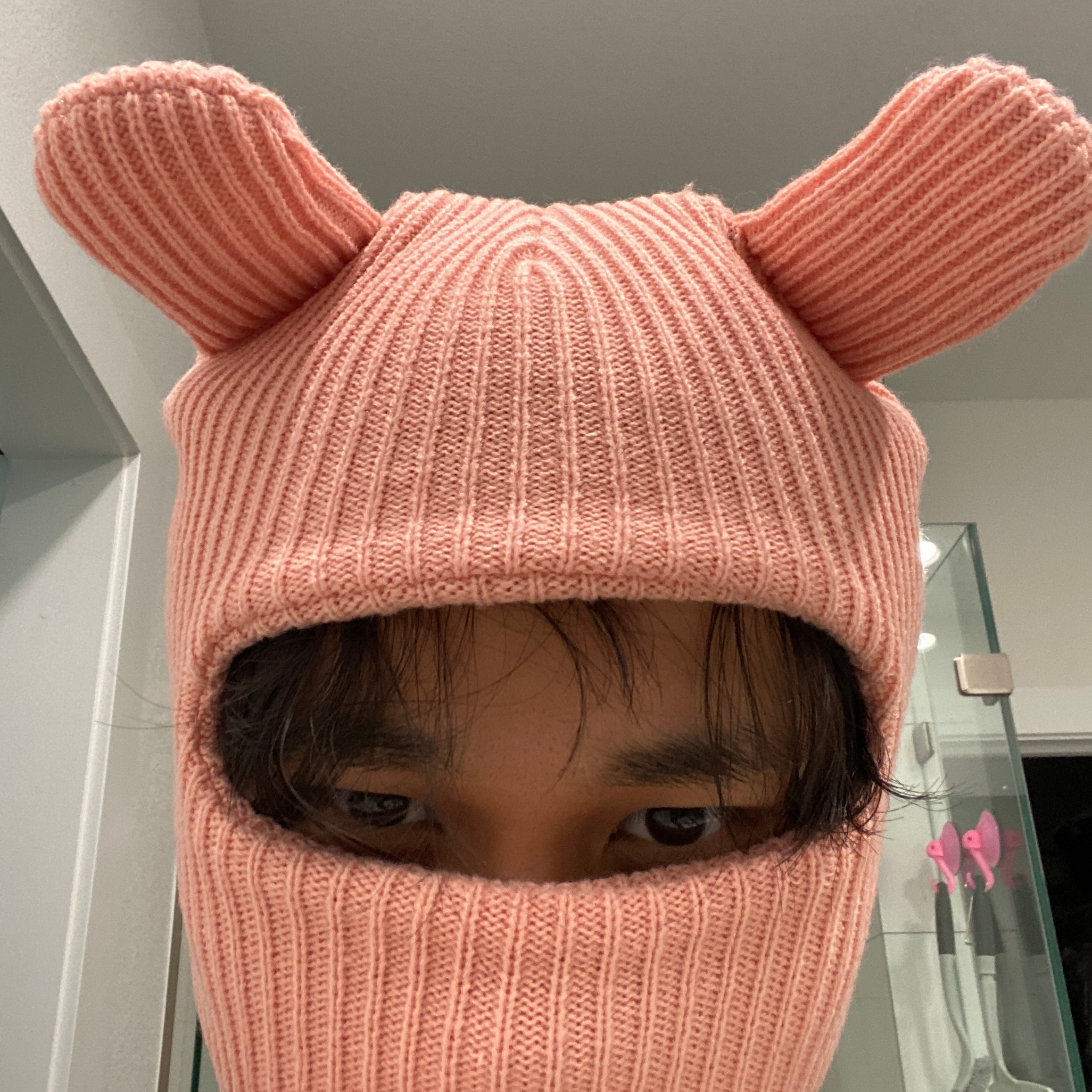 LIMITED *Peach Pink* Marshmon Beanie Mask V1