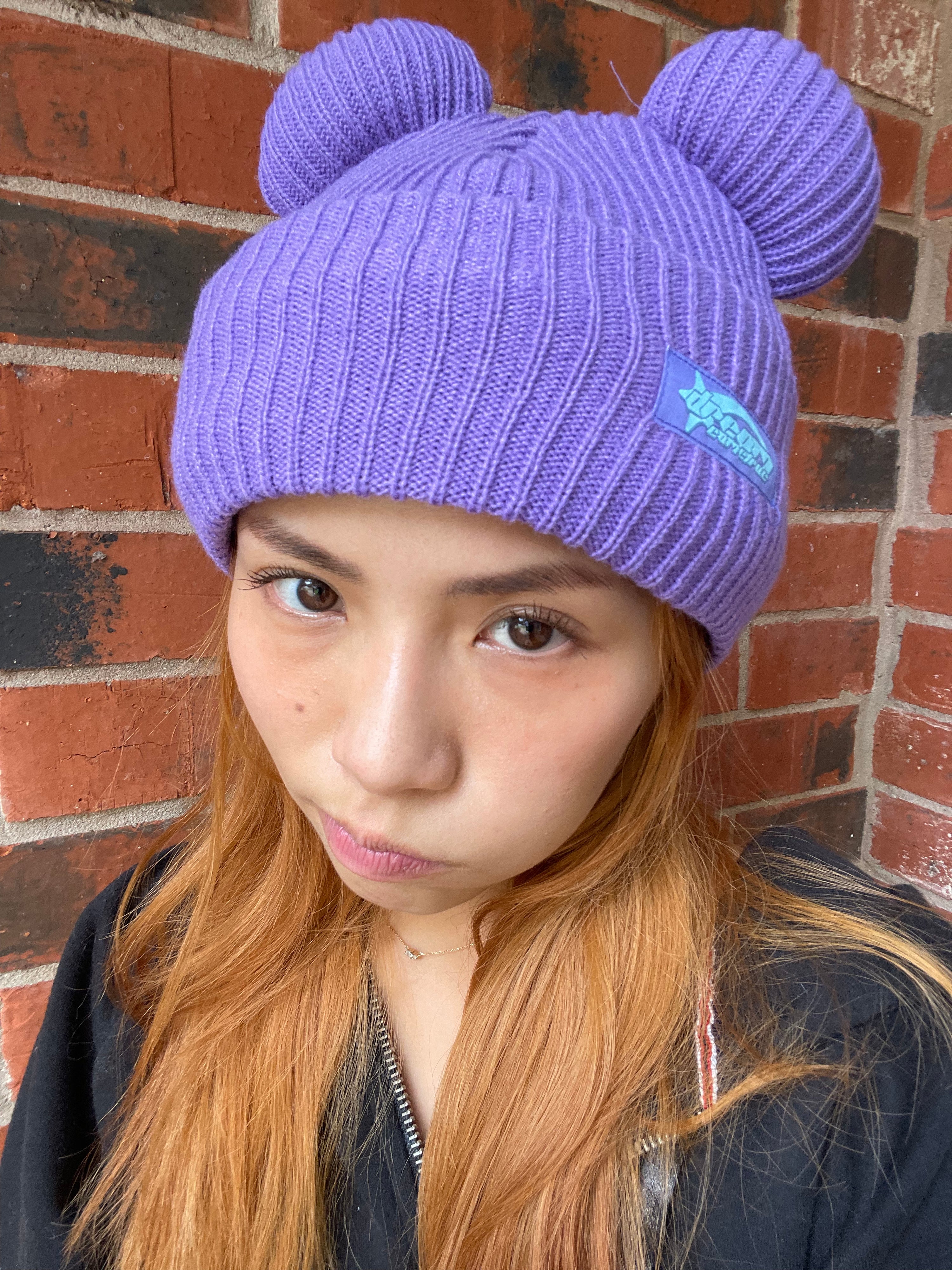 Purple Marshmon Beanie Mask